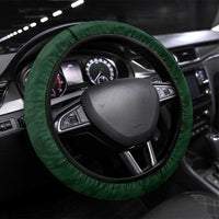 Rugby Southern Hemisphere Steering Wheel Cover Argentina AUNZ South Africa Mascot Green LT9 Universal Fit Green - Polynesian Pride