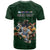 Custom Rugby Southern Hemisphere T Shirt Argentina AUNZ South Africa Mascot Green - Polynesian Pride