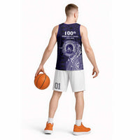 Tonga Queen Salote College 100th Years Basketball Jersey Est 1926 Tongan Ngatu Tapa LT9 - Polynesian Pride