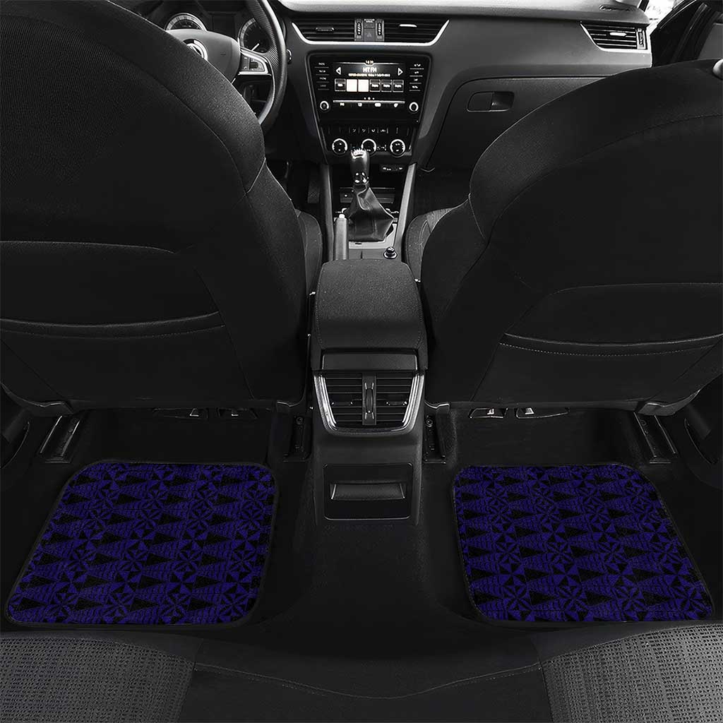 Tonga Queen Salote College 100th Years Car Mats Est 1926 Tongan Ngatu Tapa - Polynesian Pride