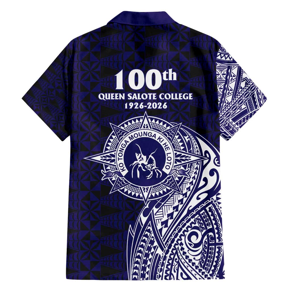 Tonga Queen Salote College 100th Years Family Matching Puletasi and Hawaiian Shirt Est 1926 Tongan Ngatu Tapa LT9 - Polynesian Pride
