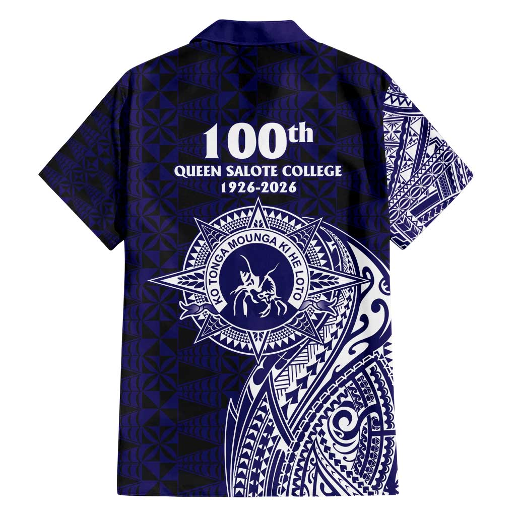 Tonga Queen Salote College 100th Years Family Matching Short Sleeve Bodycon Dress and Hawaiian Shirt Est 1926 Tongan Ngatu Tapa LT9 - Polynesian Pride