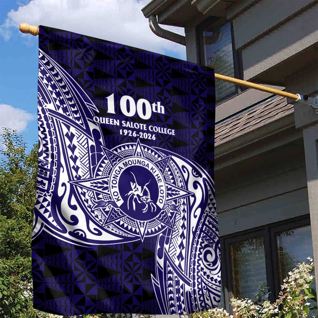 Tonga Queen Salote College 100th Years Garden Flag Est 1926 Tongan Ngatu Tapa LT9 - Polynesian Pride