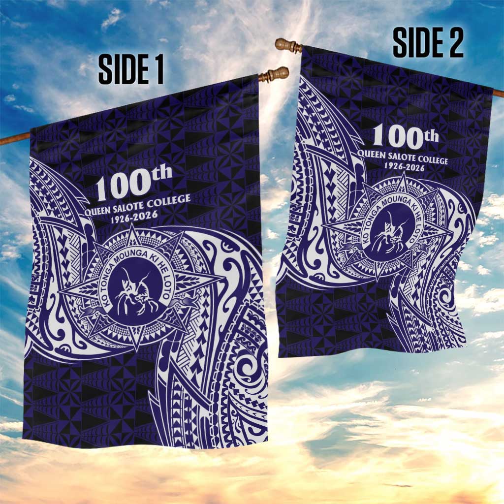 Tonga Queen Salote College 100th Years Garden Flag Est 1926 Tongan Ngatu Tapa LT9 - Polynesian Pride