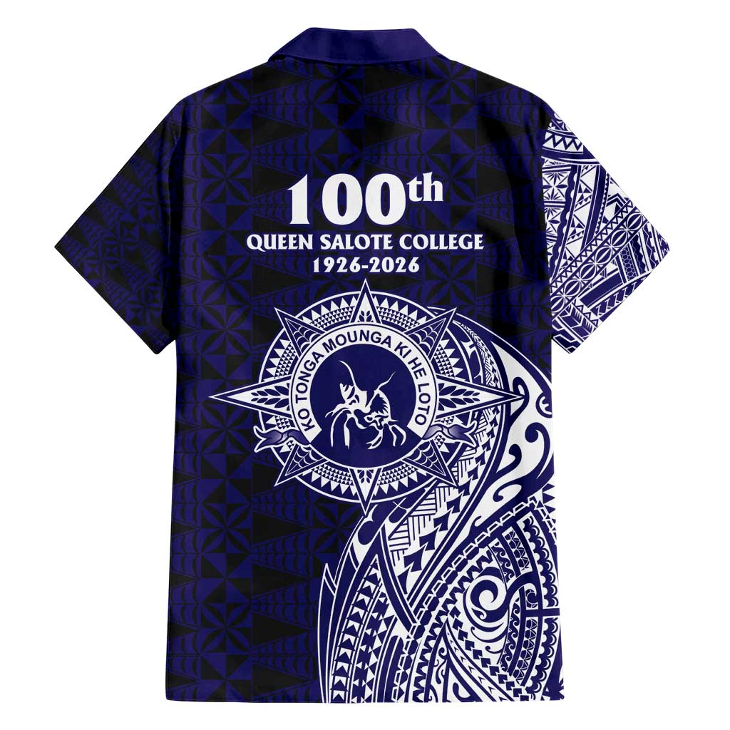 Tonga Queen Salote College 100th Years Hawaiian Shirt Est 1926 Tongan Ngatu Tapa LT9 - Polynesian Pride