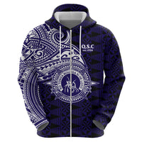 Tonga Queen Salote College 100th Years Hoodie Est 1926 Tongan Ngatu Tapa LT9 - Polynesian Pride