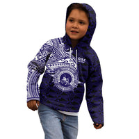 Tonga Queen Salote College 100th Years Kid Hoodie Est 1926 Tongan Ngatu Tapa LT9 - Polynesian Pride