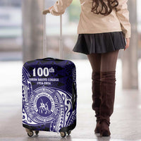 Tonga Queen Salote College 100th Years Luggage Cover Est 1926 Tongan Ngatu Tapa LT9 - Polynesian Pride