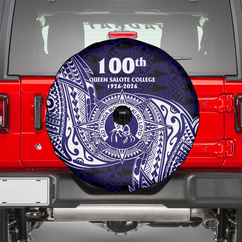 Tonga Queen Salote College 100th Years Spare Tire Cover Est 1926 Tongan Ngatu Tapa LT9 - Polynesian Pride