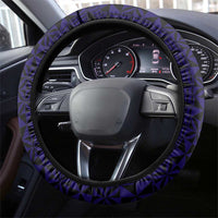 Tonga Queen Salote College 100th Years Steering Wheel Cover Est 1926 Tongan Ngatu Tapa LT9 - Polynesian Pride