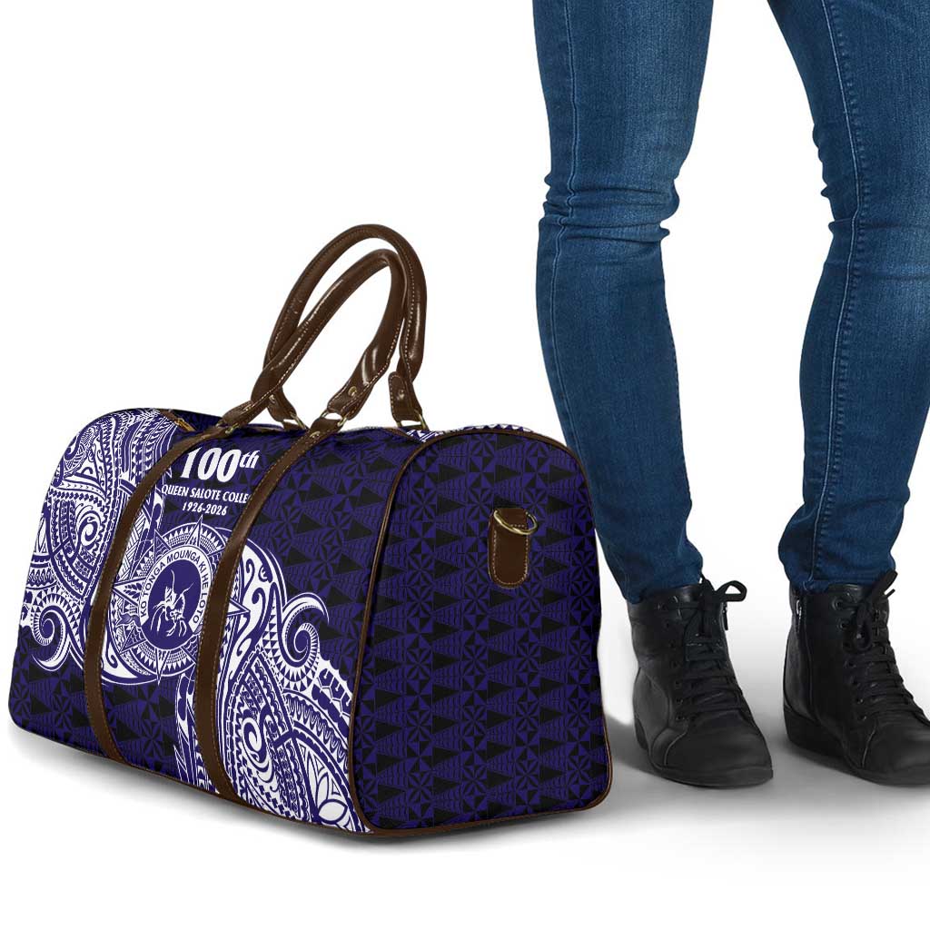 Tonga Queen Salote College 100th Years Travel Bag Est 1926 Tongan Ngatu Tapa LT9 - Polynesian Pride