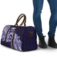 Tonga Queen Salote College 100th Years Travel Bag Est 1926 Tongan Ngatu Tapa LT9 - Polynesian Pride
