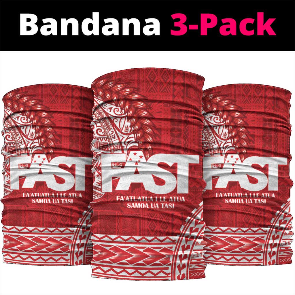 Samoa FAST Neck Gaiter Samoan Motif Patterns - Polynesian Pride