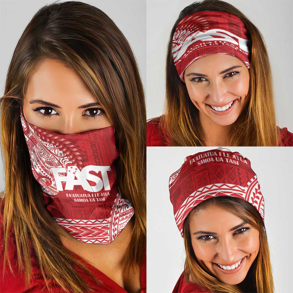 Samoa FAST Neck Gaiter Samoan Motif Patterns - Polynesian Pride