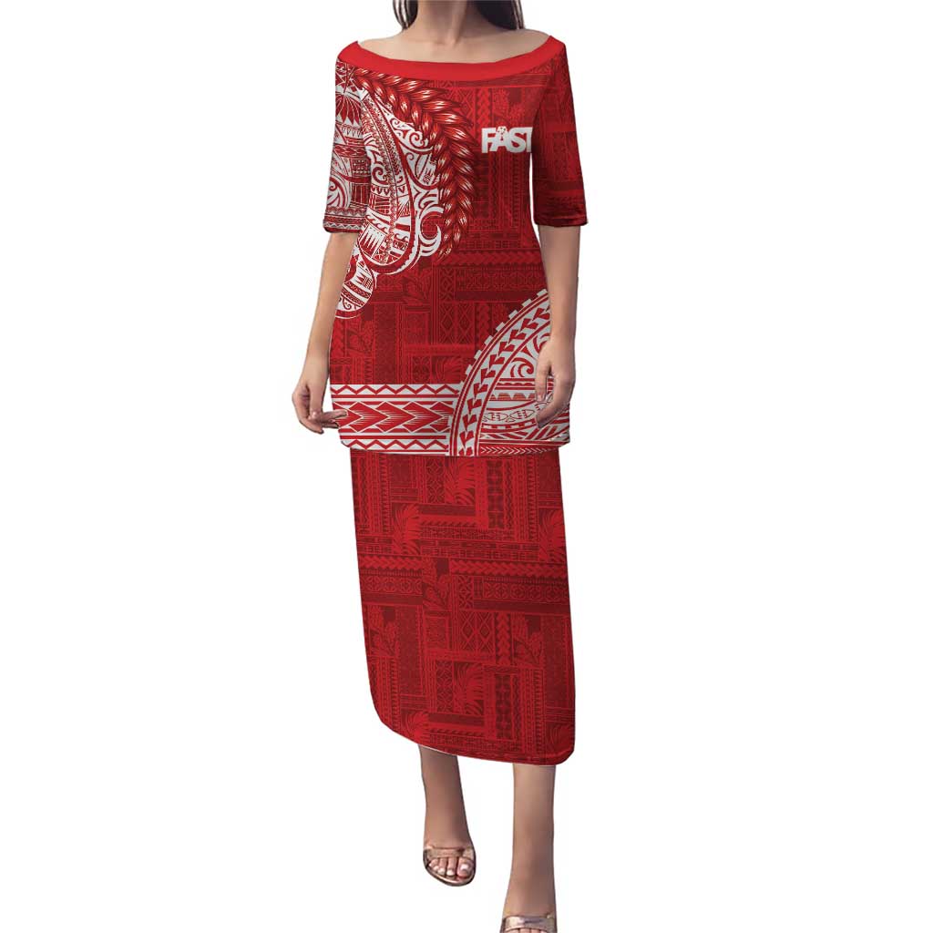 Samoa FAST Puletasi Samoan Motif Patterns - Polynesian Pride