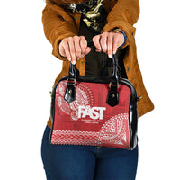 Samoa FAST Shoulder Handbag Samoan Motif Patterns - Polynesian Pride