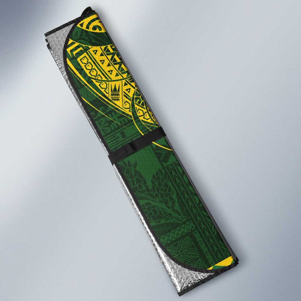 Samoa SUP Auto Sun Shade Samoan Motif Patterns - Polynesian Pride