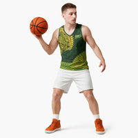 Samoa SUP Basketball Jersey Samoan Motif Patterns - Polynesian Pride