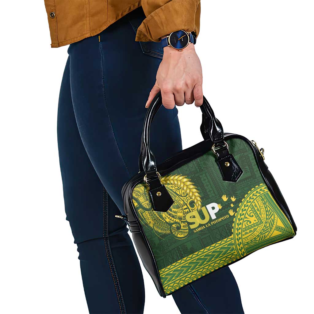Samoa SUP Shoulder Handbag Samoan Motif Patterns - Polynesian Pride