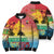 Personalised Torba PNG Day Bomber Puffer Jacket Oro Tapa Pattern - Polynesian Pride