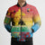 Personalised Torba PNG Day Bomber Puffer Jacket Oro Tapa Pattern - Polynesian Pride