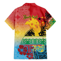 Personalised Torba PNG Day Family Matching Mermaid Dress and Hawaiian Shirt Oro Tapa Pattern LT9 - Polynesian Pride