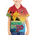 Personalised Torba PNG Day Kid Hawaiian Shirt Oro Tapa Pattern - Polynesian Pride