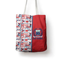 Samoan Warrior Island Heritage Tote Bag Ocean Island Geometry Red Style LT9 - Polynesian Pride