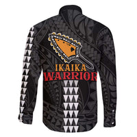 Aloha Spirit Ikaika Warrior Helmet Family Matching Off The Shoulder Long Sleeve Dress and Hawaiian Shirt LT9 - Polynesian Pride