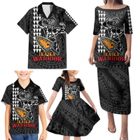 Aloha Spirit Ikaika Warrior Helmet Family Matching Puletasi and Hawaiian Shirt LT9 - Polynesian Pride