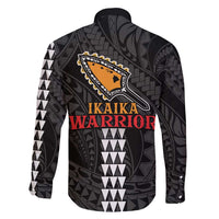 Aloha Spirit Ikaika Warrior Helmet Family Matching Summer Maxi Dress and Hawaiian Shirt LT9 - Polynesian Pride