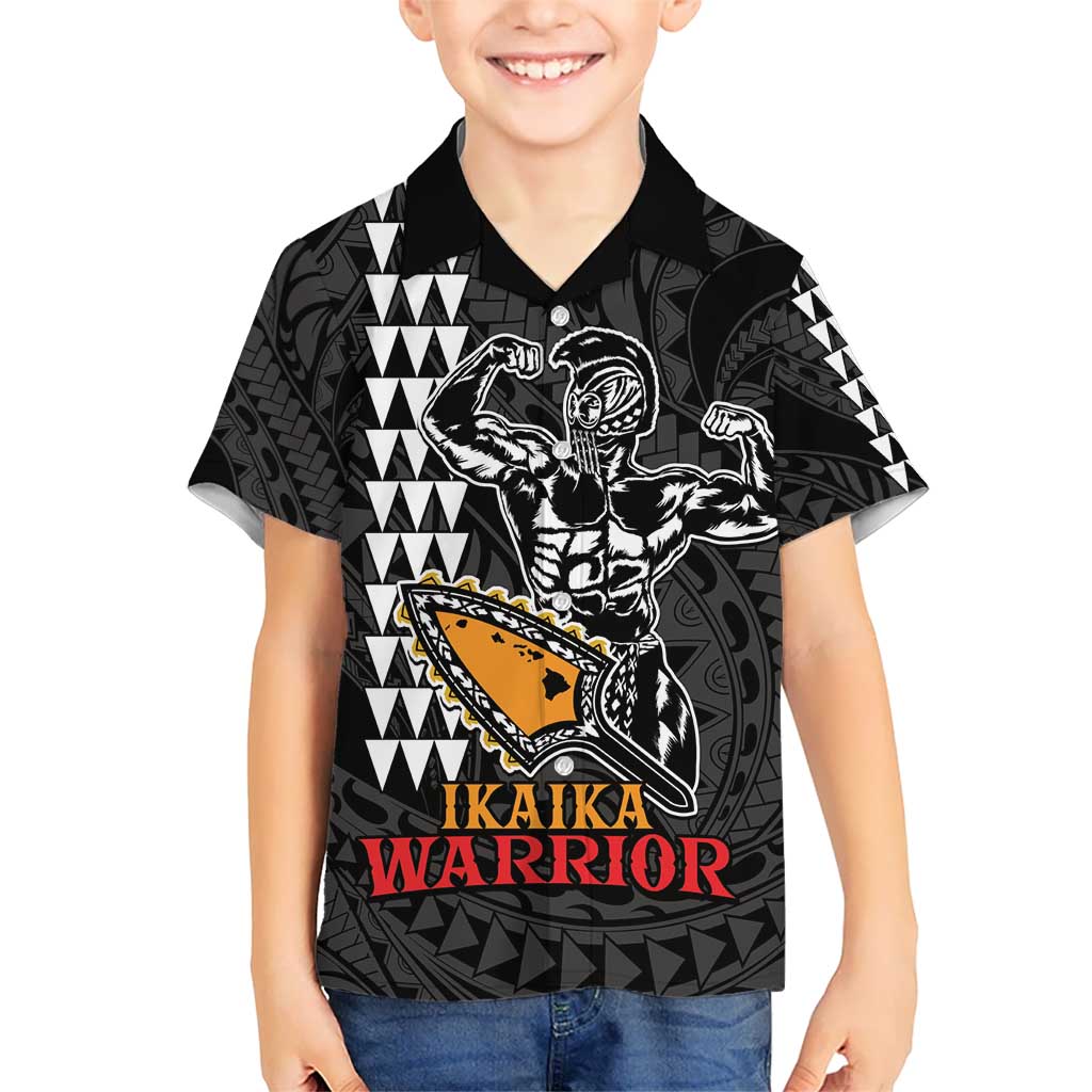 Aloha Spirit Ikaika Warrior Helmet Hawaiian Shirt LT9 - Polynesian Pride