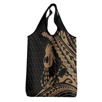 Ikaika Hawaiian Mythic Koa Tribal Warrior Grocery Bag LT9 - Polynesian Pride
