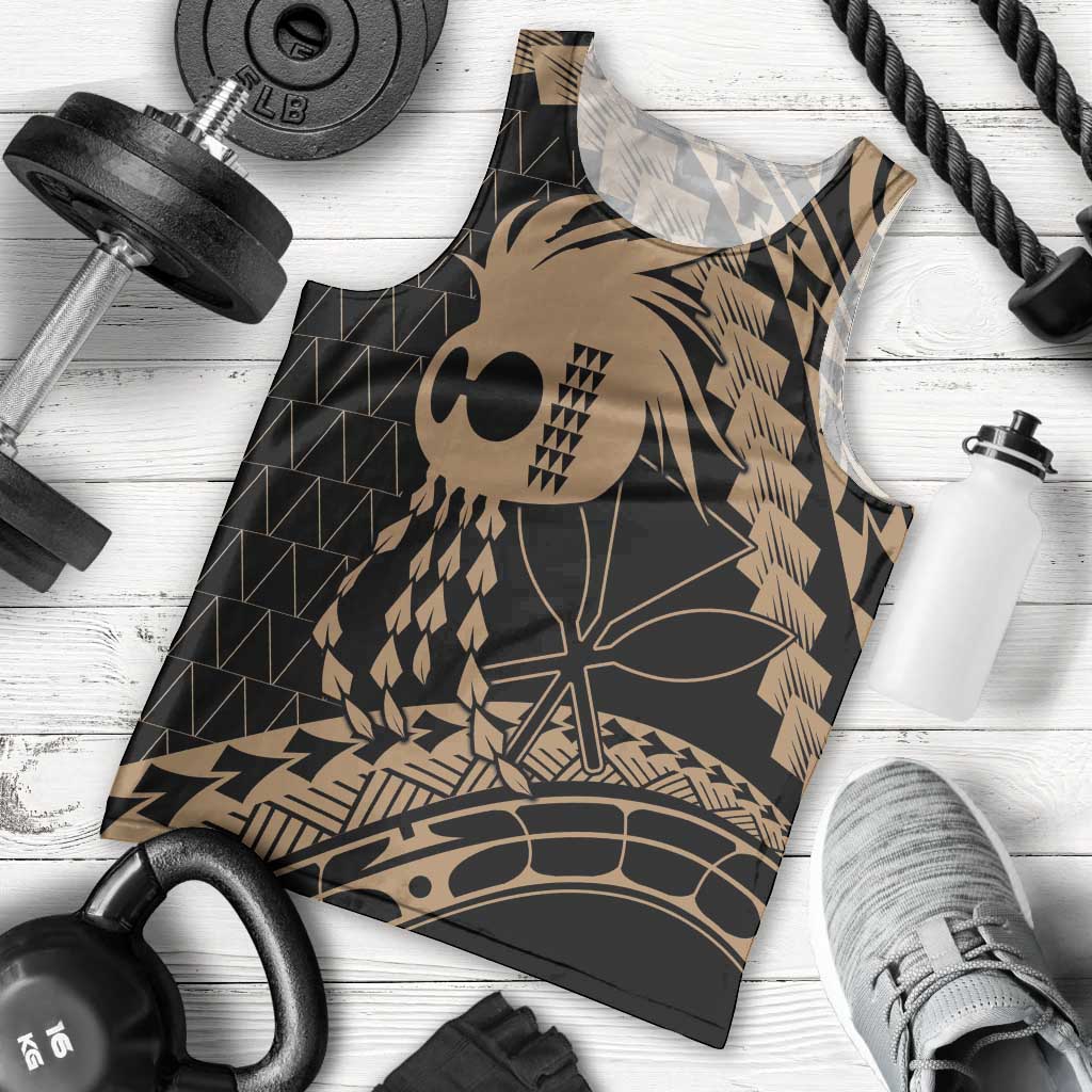 Ikaika Hawaiian Mythic Koa Tribal Warrior Men Tank Top LT9 - Polynesian Pride