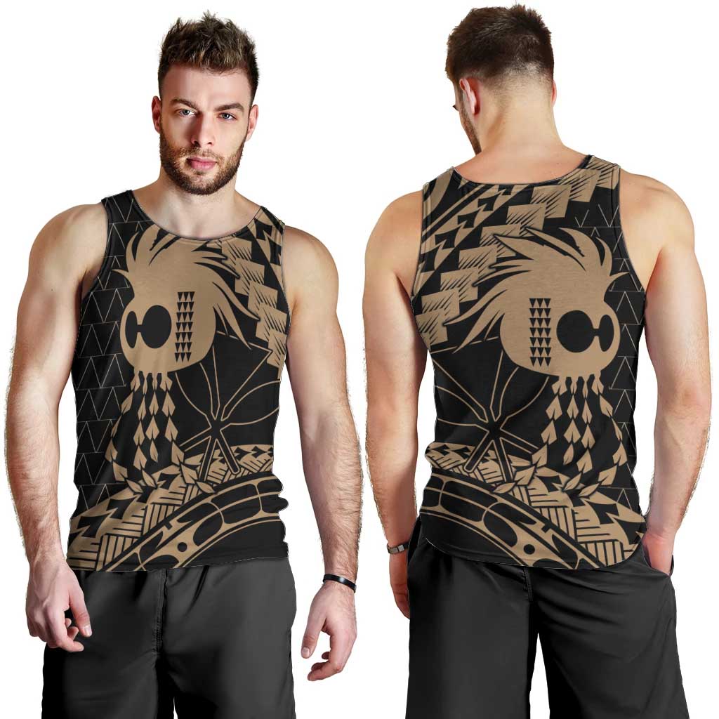 Ikaika Hawaiian Mythic Koa Tribal Warrior Men Tank Top LT9 - Polynesian Pride
