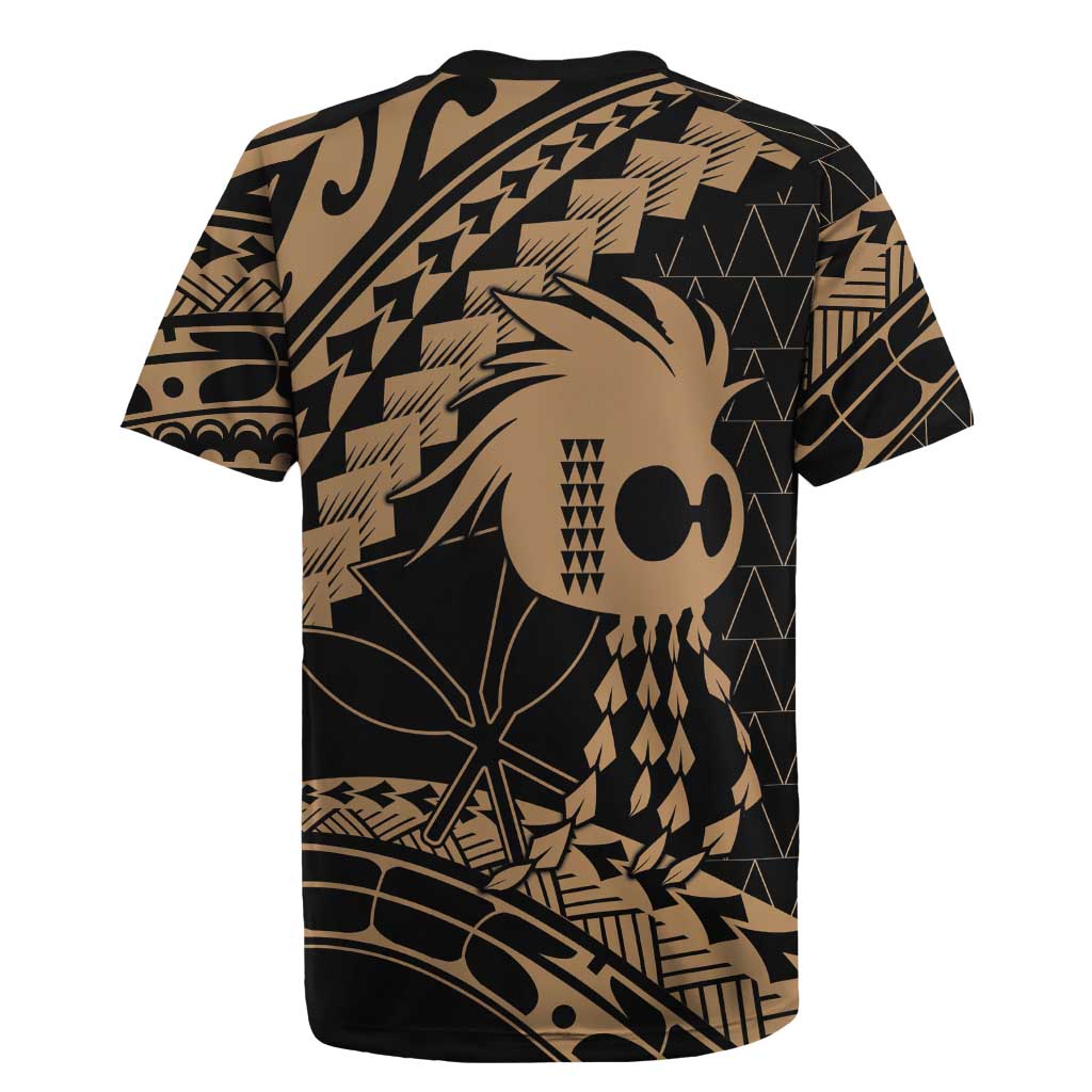 Ikaika Hawaiian Mythic Koa Tribal Warrior Rugby Jersey LT9 - Polynesian Pride