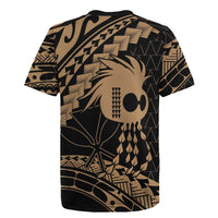 Ikaika Hawaiian Mythic Koa Tribal Warrior Rugby Jersey LT9 - Polynesian Pride