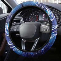 North Island Kokako and South Island Kokako Steering Wheel Cover New Zealand Native Bird with Galaxy Vibe LT9 - Polynesian Pride