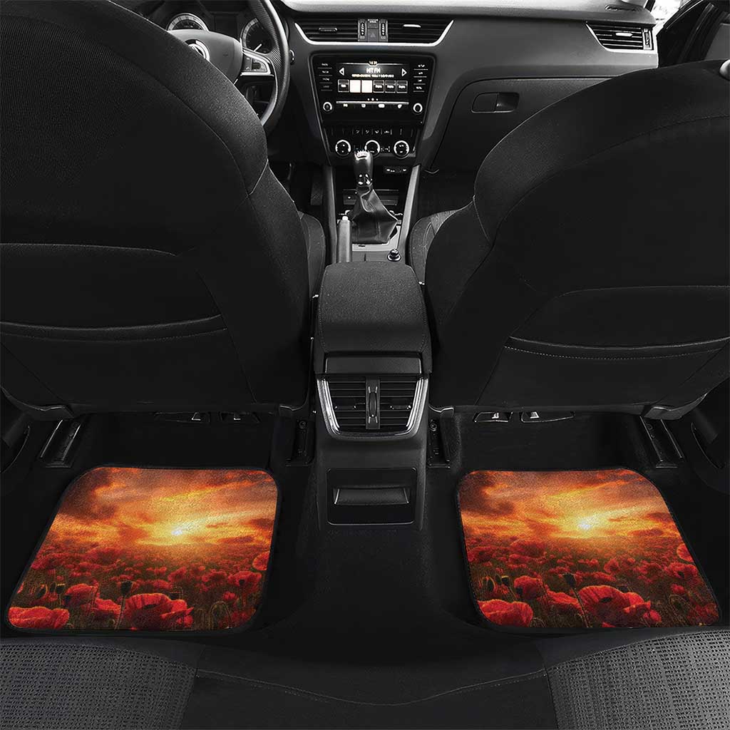 ANZAC Day Film Reel Lest We Forget Car Mats Australia NZ Memorial