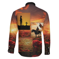 ANZAC Day Film Reel Lest We Forget Family Matching Tank Maxi Dress and Hawaiian Shirt Australia NZ Memorial LT9 - Polynesian Pride