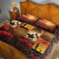 ANZAC Day Film Reel Lest We Forget Quilt Bed Set Australia NZ Memorial