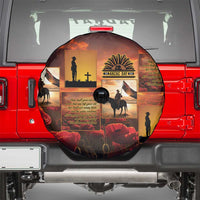 ANZAC Day Film Reel Lest We Forget Spare Tire Cover Australia NZ Memorial