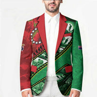 Personalised Cook Islands ANZAC 1915-2026 Filmstrip Blazer Lest We Forget 25 April LT9 - Polynesian Pride