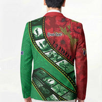 Personalised Cook Islands ANZAC 1915-2026 Filmstrip Blazer Lest We Forget 25 April LT9 - Polynesian Pride