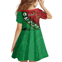 Personalised Cook Islands ANZAC 1915-2026 Filmstrip Family Matching Off Shoulder Maxi Dress and Hawaiian Shirt Lest We Forget 25 April LT9 - Polynesian Pride