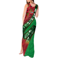 Personalised Cook Islands ANZAC 1915-2026 Filmstrip Tank Maxi Dress Lest We Forget 25 April LT9 - Polynesian Pride
