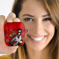 Personalised Tonga ANZAC 1915-2026 Filmstrip AirPods Case Lest We Forget 25 April LT9 - Polynesian Pride
