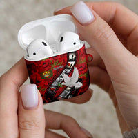 Personalised Tonga ANZAC 1915-2026 Filmstrip AirPods Case Lest We Forget 25 April LT9 - Polynesian Pride