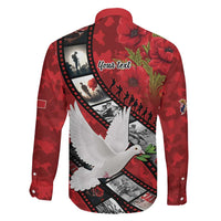 Personalised Tonga ANZAC 1915-2026 Filmstrip Family Matching Mermaid Dress and Hawaiian Shirt Lest We Forget 25 April LT9 - Polynesian Pride