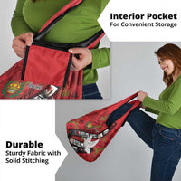 Personalised Tonga ANZAC 1915-2026 Filmstrip Grocery Bag Lest We Forget 25 April